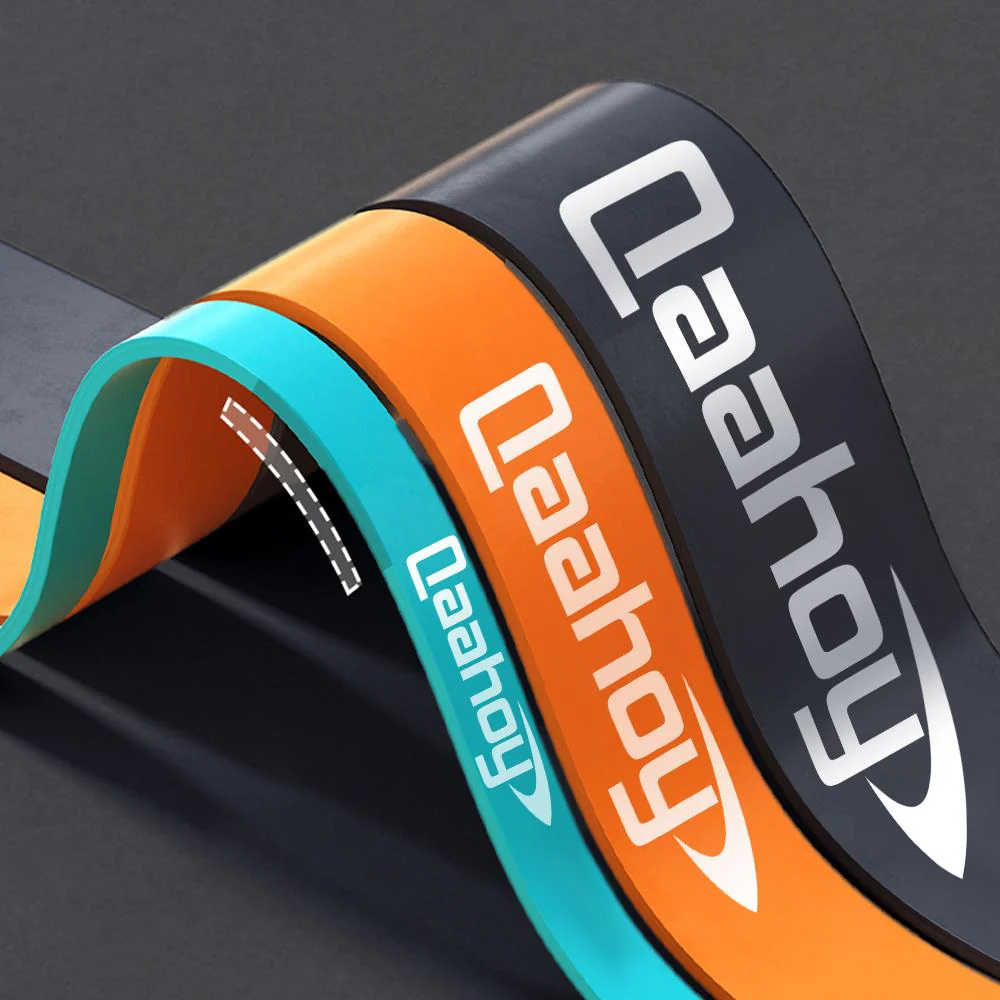 QAAHOY Pull Up Assistance Bands Thick Heavy Duty Resistance Bands Set for Men & Women Crossfit Mobility Fitness Assist Bands Exercise Bands Stretch Workout Band for Body Training Instruction Guide and Carry Bag - Image 3